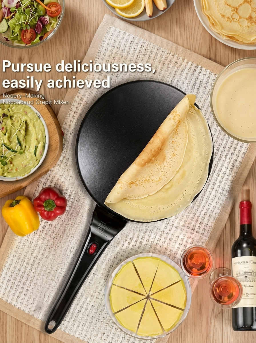 The LUX Electric Crepe & Pancake Maker
