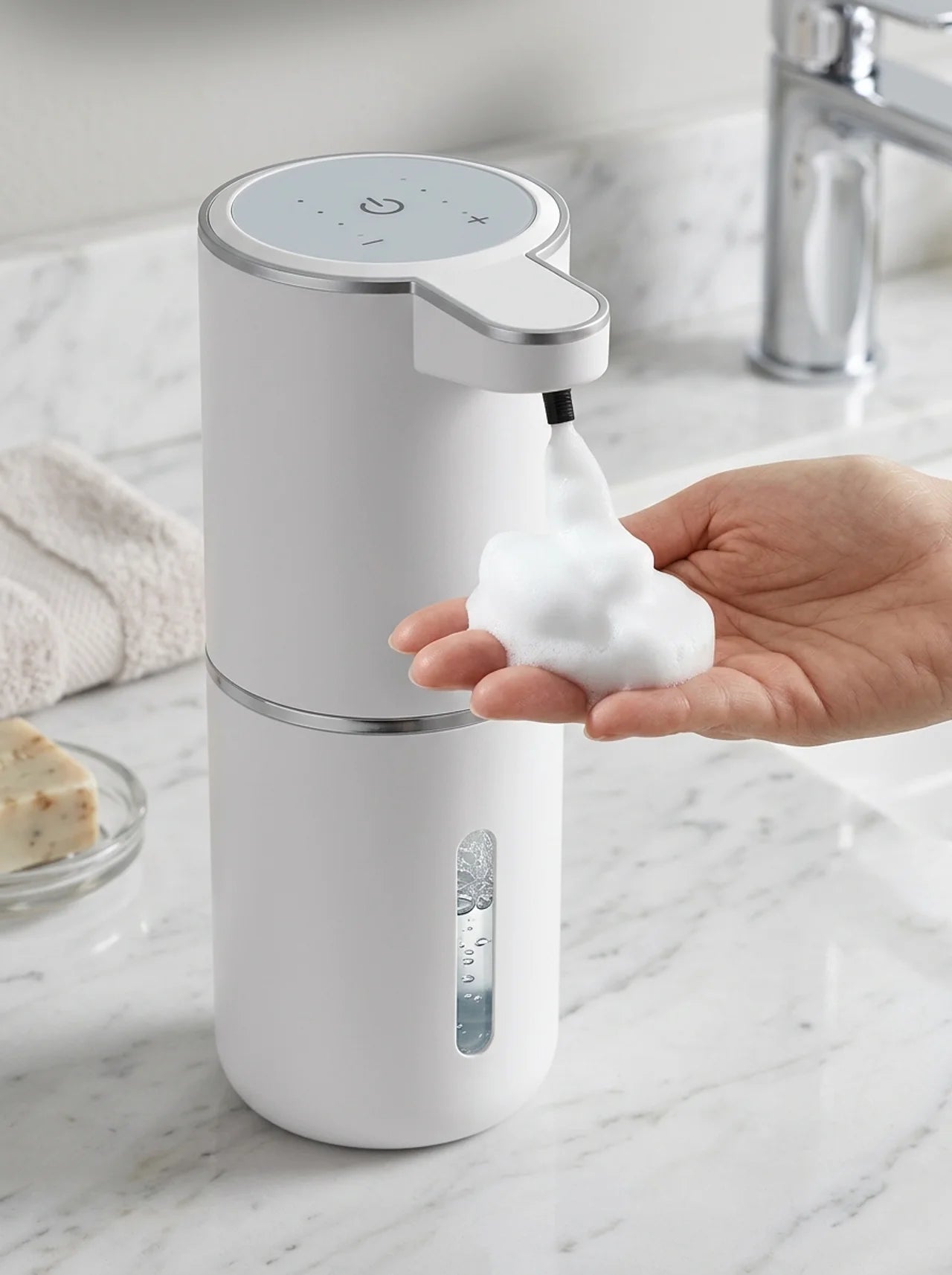 The LUX Automatic Foam Soap Dispenser